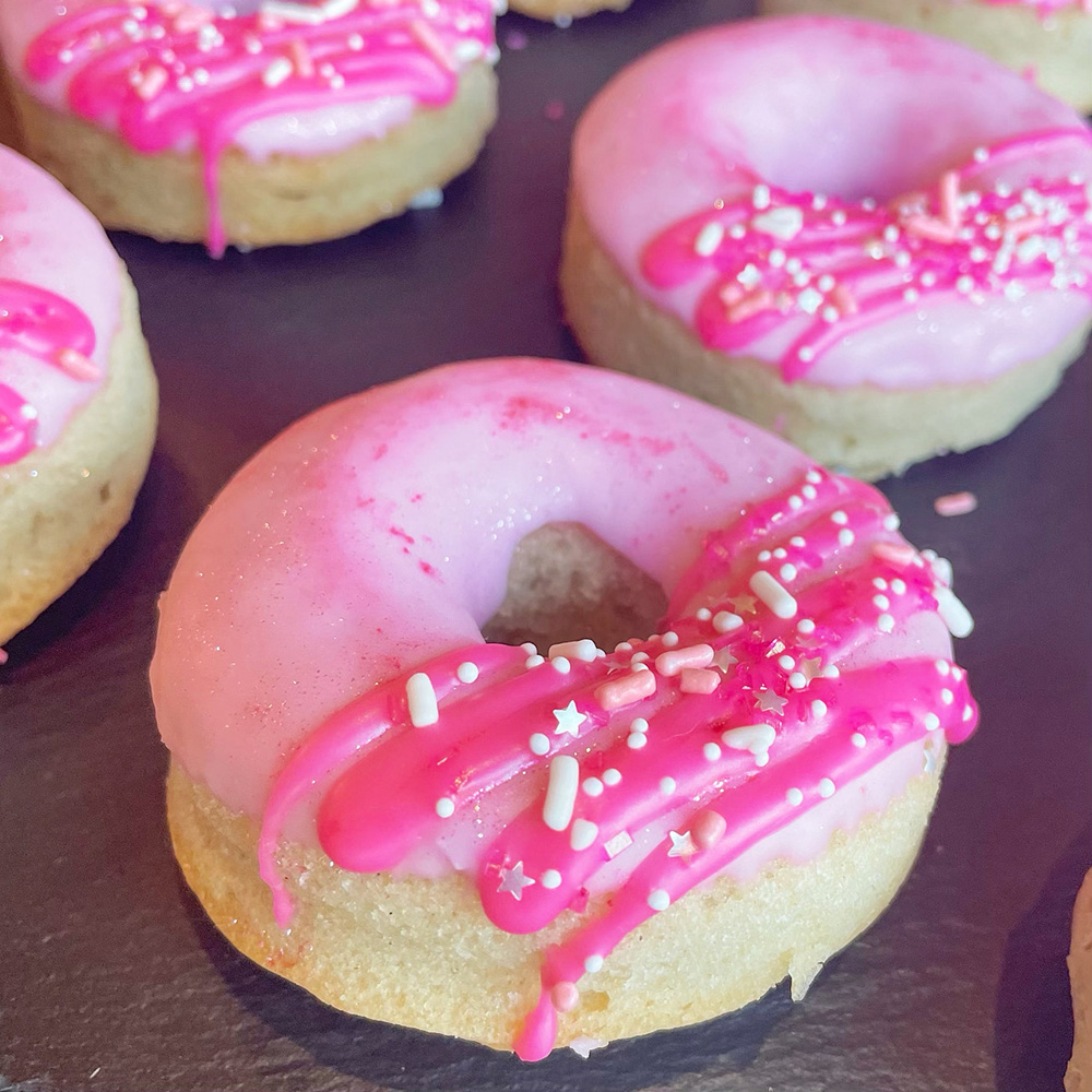 Cotton Candy Donuts