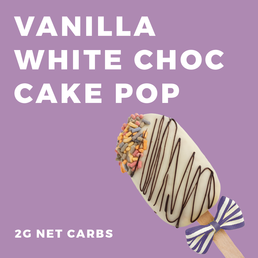 Vanilla White Chocolate Cake Pop